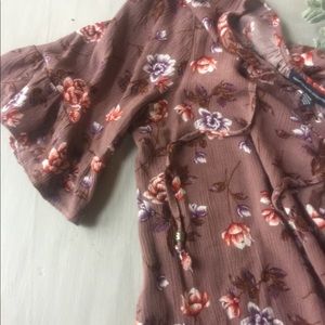 American eagle peasant top